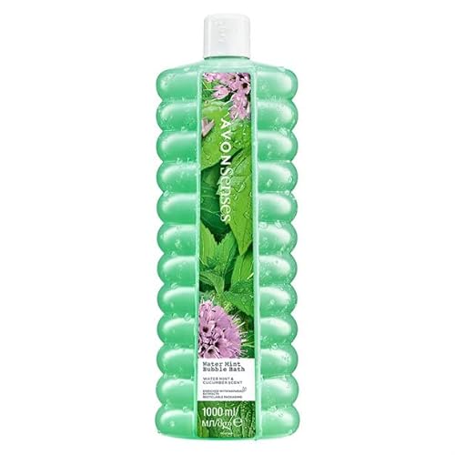 AVON Senses Bubble Bath Schaumbad Wasserminze/Gurke 1 L
