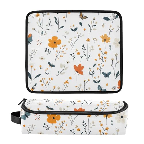 Bolsa para herramientas de cabello con tapete resistente al calor miniatura 3