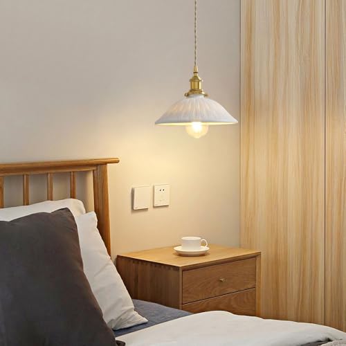 Lustre industriel moderne E27 céramique pour éclairage tamisé