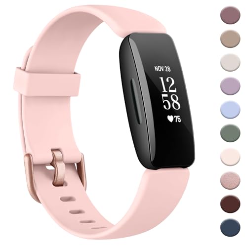AK Band Compatible with Fitbit Inspire 2 Bands for Women Men, Adjustable Replacement Sport...