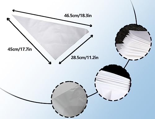 KAPSING 5 Stück Reißfester Fugenfüller Mörtelbeutel Schnellzement Mörtelspritze für Füllen von Fliesenspalten