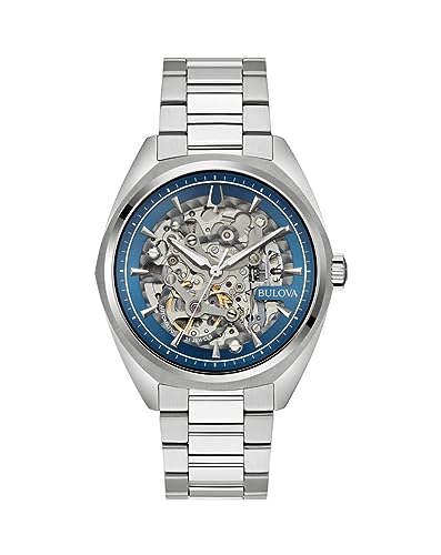 Bulova Automatic Watch 96A292 évitez le changement de pile avec cette montre automatique en acier