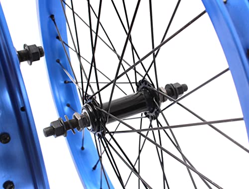 KHE Blue Anodised Aluminium Rims