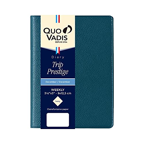 手帳 クオバディス ダイアリー PEFC認証取得 アンパラ ブループラッセ QUOVADIS qv92201bp