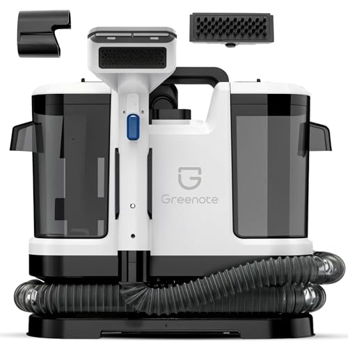 Catálogo para Comprar On-line Precios de Aspiradoras en Chedraui que Puedes Comprar On-line. 43 Greenote Aspiradora de Agua Limpiadora de Alfombras Portátil con Gran Depósito 600W, 18000Pa, Máquina de Limpieza de Telas para Sofá, Alfombra, Cortina y Cama, Cepillo...