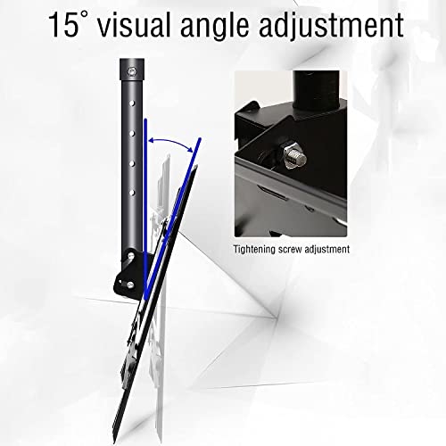 Support TV orientable pour supprimer les reflets sur écran 40 à 70 pouces