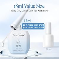 AzureBeauty Clear Builder Gel for Nails 18ml 7-in-1 UV LED Strengthener — image 3