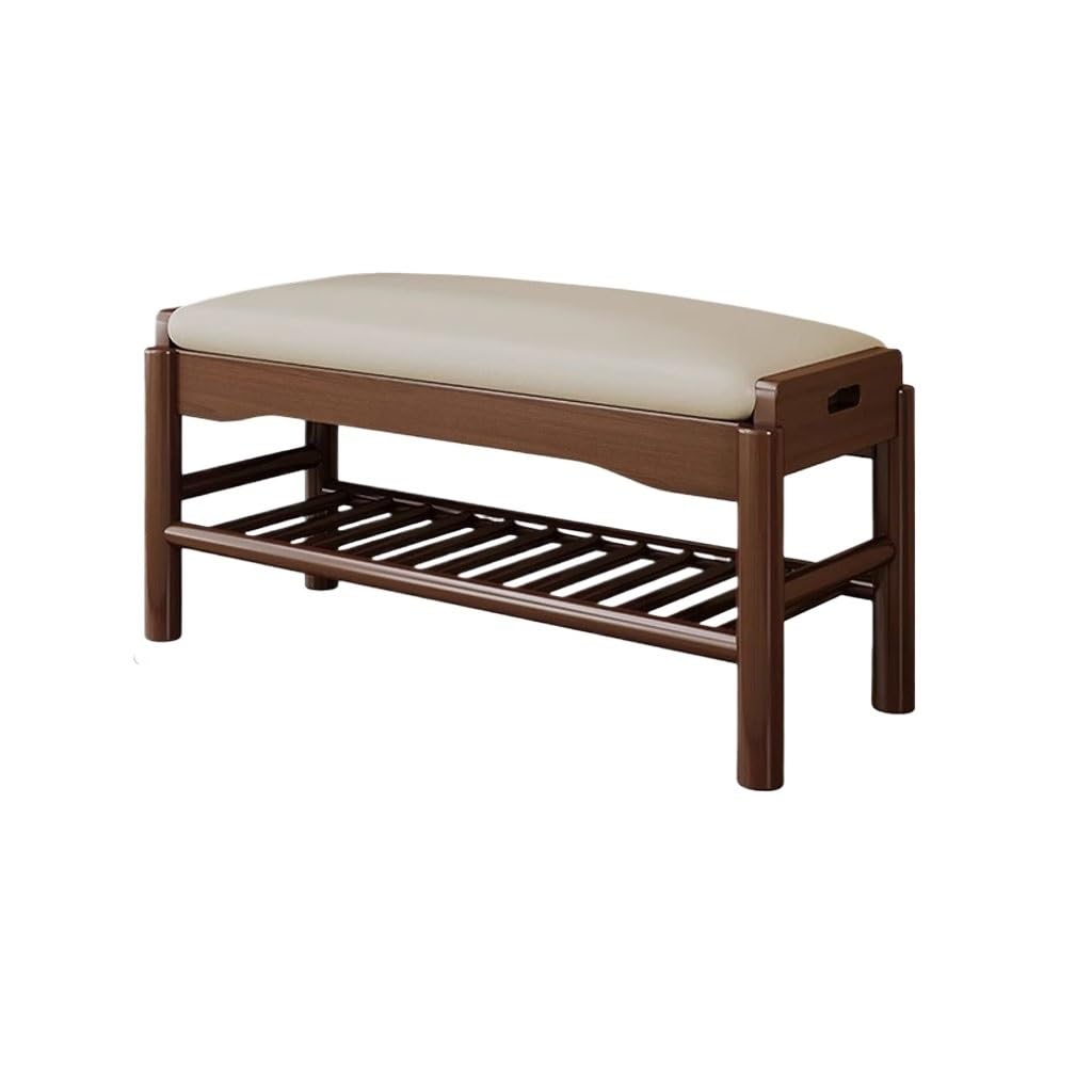 Aioneer Footstool For Front Door Entrance Shoe Changing Stool Door Household Shoe Cabinet Bench Entrance Stool Solid Wood Entrance Long Stool Outdoor Bench Shoe Bench