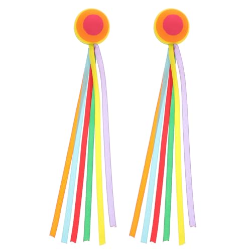 Adornos para antena de coche ligeros de pet y poliéster con diseño de bola portátil