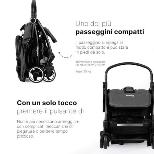Hamilton by Yoop XL Passeggino - Leggero