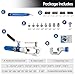 Hydraulic Swaging and Flaring Tools Kit for 3/16