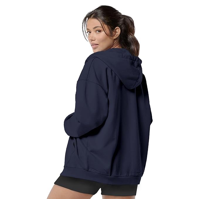 Image of FUNKY MONKEY - Women's Cute Hoodies Teen Girl Winter Jacket Sweatshirts Casual Drawstring Clothes Zip Up Hoodie with Pocket