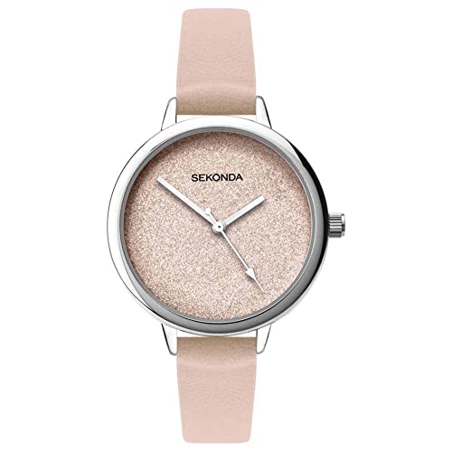 Sekonda 2823 Montre Femme Analogique Quartz Cadran Rond Acier Inoxydable