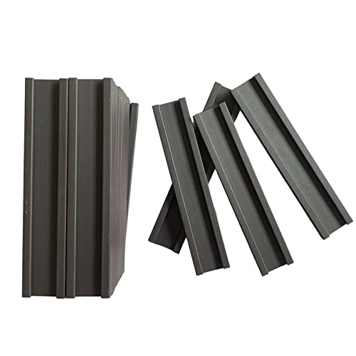 Magnetic Label Holders | 0.6" X 3" Magnetic Name Tag Holder For File Cabinets,Metal Racks And Shelves,Pack Of 48 With Bulk Paper And Clear Plastic Protectors #TOP7