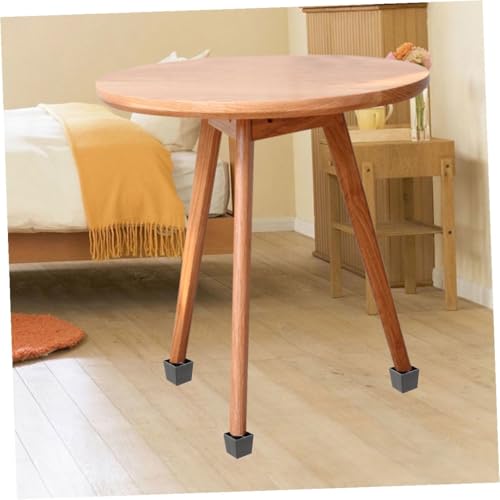 Patas para muebles cuadradas ajustables de 8 piezas con tornillos elevadores para mesa y sofá 6