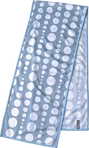 ソメル Sommer クールタオル ドット L 100×20cm ブルー 73498