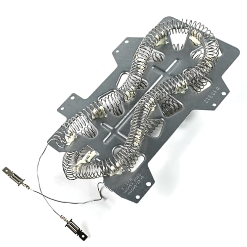 DC47-00019A Dryer Heating Element Fits Samsung DVE/DV40/DV42 Series Replaces 35001247 AP4045884 AH2038533