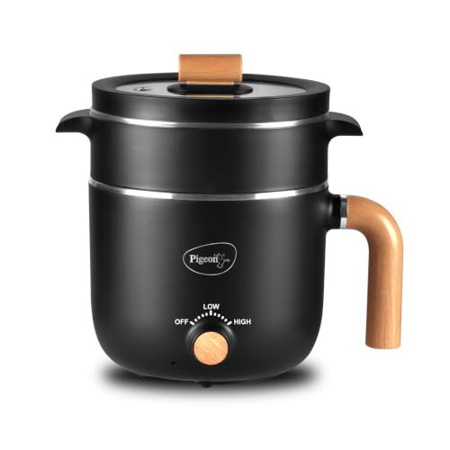 Image of Pigeon Multi-Cook Pro Kettle, 1.2L, Stainless Steel, Auto Shut-Off, Black