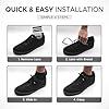 Bread Elastic Shoelaces Tie Once, Slip On Convenience Premium Stretch Laces for Boots, Running Shoes, and Everyday Wear