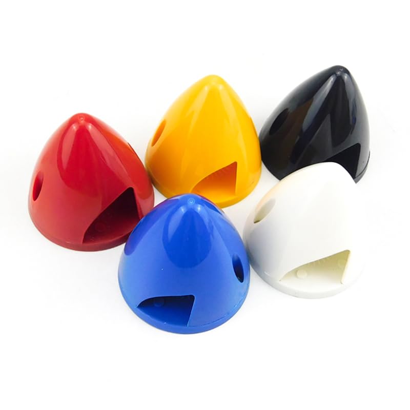 SPARKHOBBY 1PC GF Plastic Propeller Spinner 38mm 45mm 51mm 57mm 63mm 70mm 5 Colors Optional for RC Quadcopter Airplanes Models Accs (1PC 45mm red)