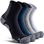 Black/Grey/Harbour/White (1 Pair of Each Color)