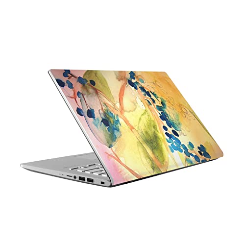 Skin vinyle Mai Autumn pour ASUS Vivobook 14 fleurs au bureau ou café