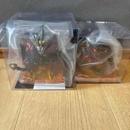 シカルナ工房 CUBE イリス&ガメラ 京都決戦ver. 台座付 炎上カラー2体 シカルナ工房 CUBE イリス&ガメラ 京都決戦ver. 台座付 炎上