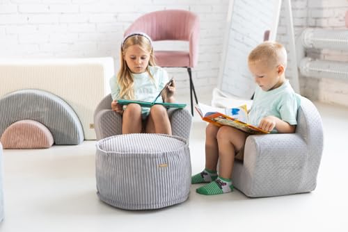 Fauteuil enfant piqué déhoussable léger Velinda-24203 Velinda