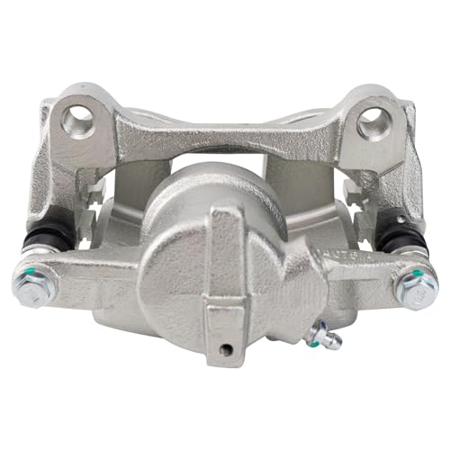 Image of TRQ Front and Rear Brake Caliper Set Zinc Coated Brackets Compatible with 2014-2017 Ram ProMaster 1500 2014-2017 ProMaster 2500 3500