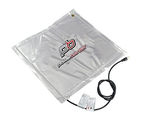 Image of Powerblanket Xtreme EH0202G High Watt Density Ground Thawing Blanket - Epoxy Curing Blanket, Rugged Alloy Vinyl Shell Rated Down to -40 F, 2' x 2'