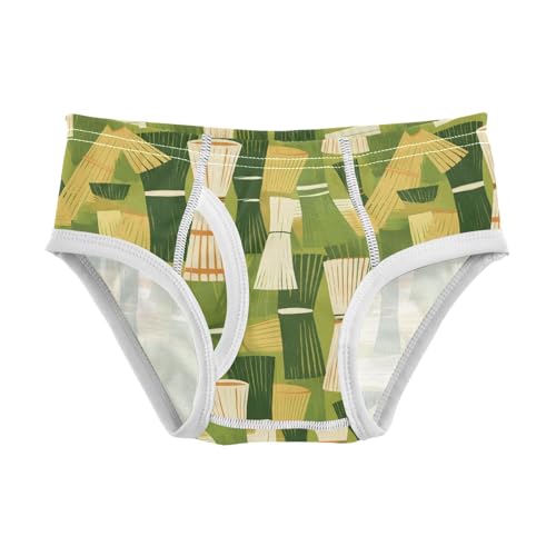 visesunny Boys Potty Training Underwear Tea Brush Pattern Breathe Cotton Briefs Size 2T-8Y for Toddler