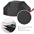 BBQ Grill Cover, Waterproof, Weather Resistant, Rip-Proof, Anti-UV, Fade Resistant, with Hook-and-Loop Straps, Gas Grill Cover for Most Grills, 65'', Black