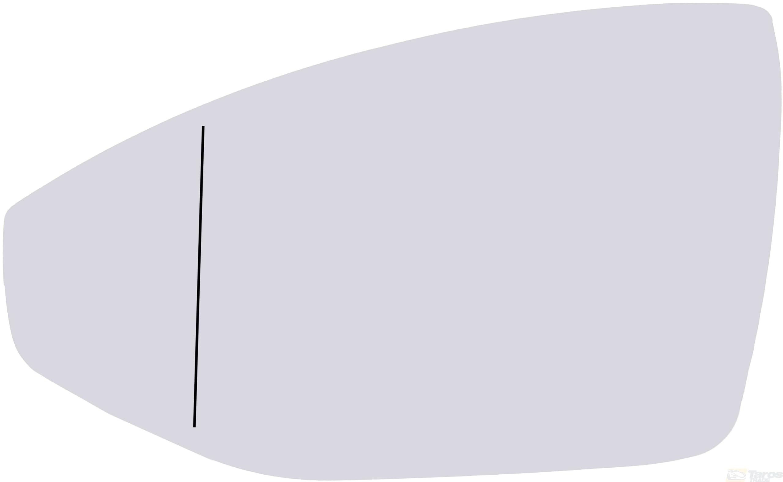 Taros Trade 389328 Exterior Mirror Glass Left