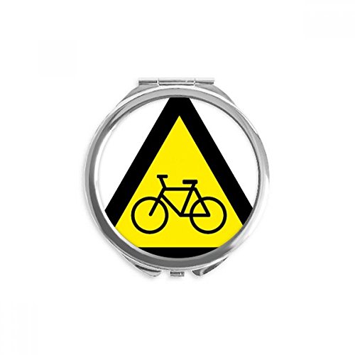 Miroir de poche vélo triangle pour retouches maquillage rapides lors de vos sorties
