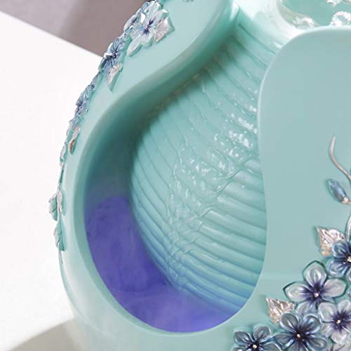 Desktop Fountain Resin Fountain Decoration Living Room kantoor Desktop Verstuiverlucht luchtbevochtiger Fountain Decoration Gift Accessoires voor fonteinfonteinen in de tuin - Image 5