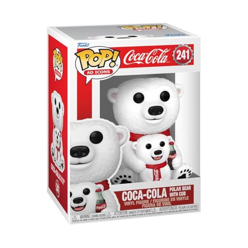 Funko Pop! & Buddy: Coca Cola Polar Bear-Cola - Bear & Cub - Coca-Cola - Figurine en Vinyle à Collectionner - Idée de Cadeau - Produits Officiels - Jouets pour Les...