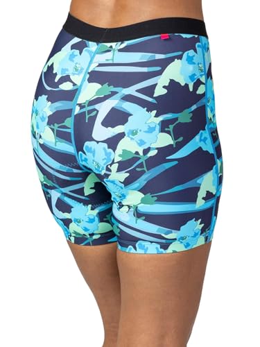 Terry Short feminino acolchoado para bicicleta, forro de bicicleta Mixie para mulheres, roupa íntima