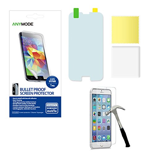 Mecasy_iPhone 6 Plus 5.5" Premium Real Bullet Proof Tempered Film Screen Protector PET + TPU