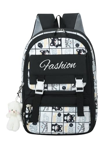 Image of Tinytot 30 Litre Japanese Korean Style School Bag Water-Resistant Laptop & Travel Backpack - Unisex Large 18 Inches Multipurpose Student Backpack for Boys & Girls, Men & Women