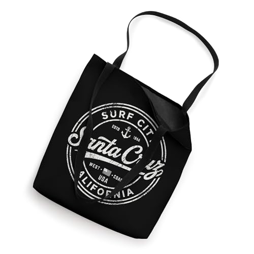 Bolso tipo tote retro de Santa Cruz Surf City, California, Costa Oeste miniatura 2
