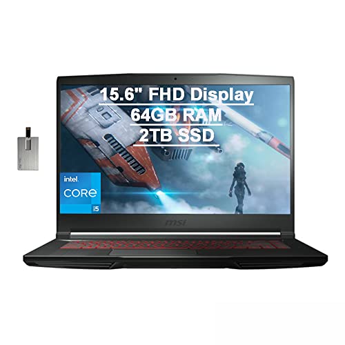 2021-MSI-GF63-Thin-Gaming-156-FHD-Laptop-Computer-Intel-Core-i5-10300H-Beats-i7-9750H-64GB-RAM-2TB-PCIe-SSD-Backlit-Keyboard-GeForce-GTX-1650-MaxQ-HD-Webcam-Win-10-Black-32GB-USB-Card