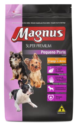 Ração Magnus Super Premium Para Cães Adultos Pequeno Porte Sabor Frango E Arroz 10kg