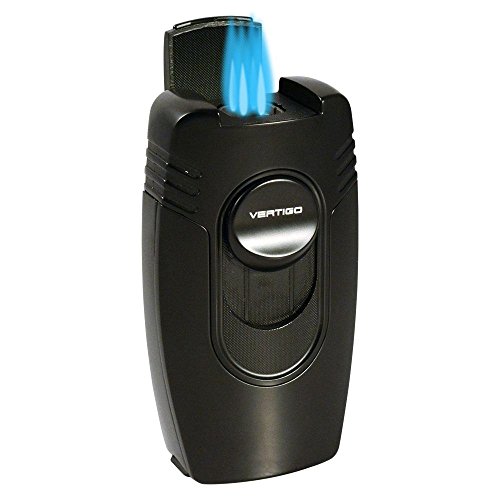 Encendedor Quad Torch Negro Big Buddha miniatura 1