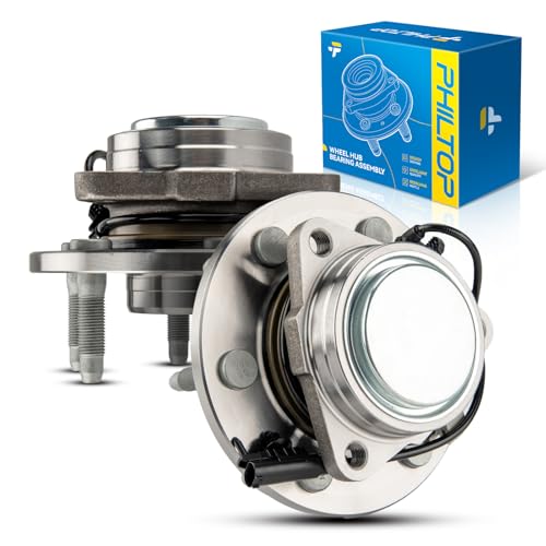 Image of PHILTOP 515097 x2 RWD Front Wheel Bearing Hub Assembly for Silverado 1500