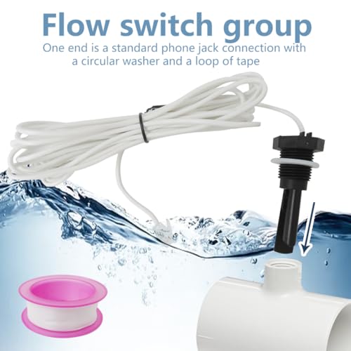 INGQI Flow Switch Assembly Fit for Hayward Goldline Aquarite Salt