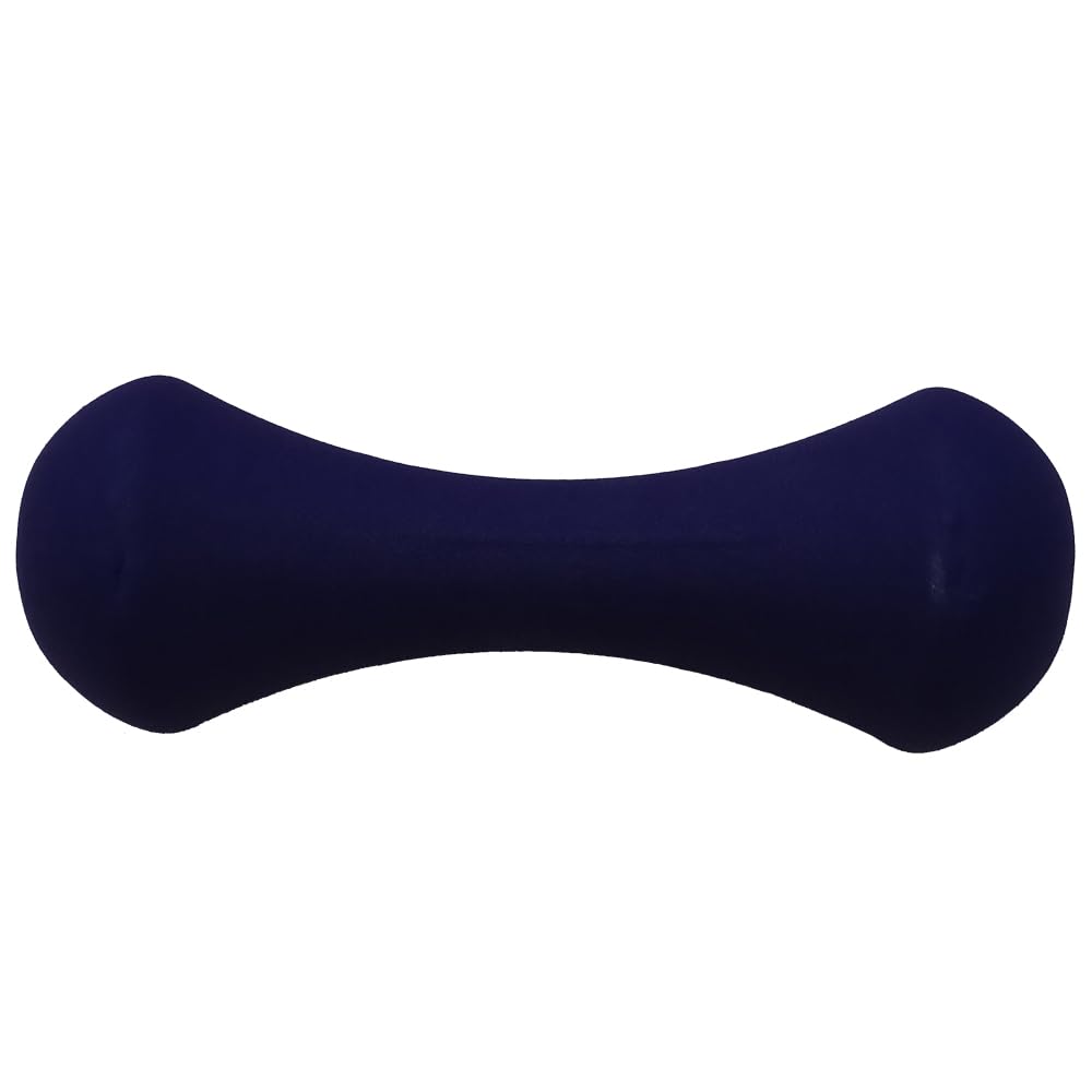 Juego de 2 mancuernas de neopreno para mujeres y hombres, ideal para gimnasio en casa, entrenamiento, pilates, 2 kg + 2 kg/4.4 + 4.4 libras (morado)