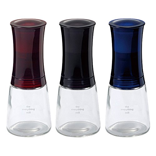 Moedor De Sal e Pimenta De Cerâmica Ajustável Preto CM-20BK Kyocera