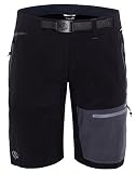 Con cinturón Ternua Mika Bermuda, Mujer, Negro (Black), XS