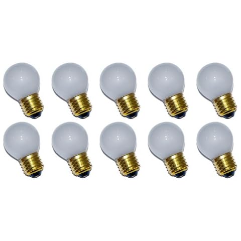 10 x Bombillas NCC-Licht E27 Mate 40W Cover