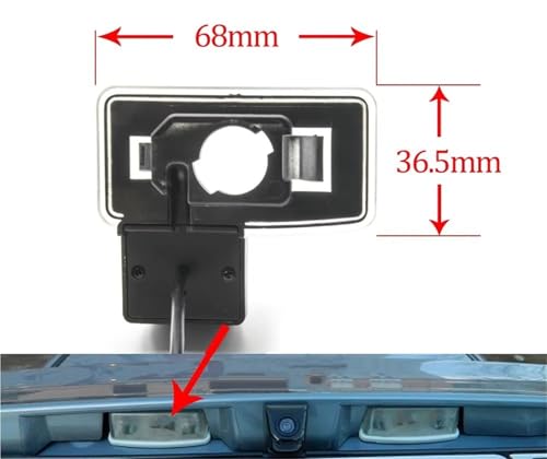 Caméra de recul CCD pour Toyota Corolla E120 berline 2001 à 2007